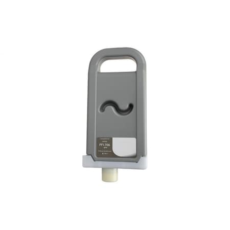 Cig WF Remanufactured Gray Wide Format Ink Cartridge for Canon PFI-706 6690B001A WCPFI706G